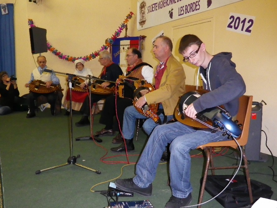 Groupe de musiciens de La Rabouilleuse
